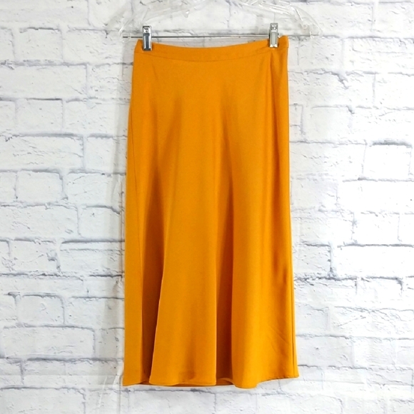 J. Crew Skirt Gold Occasion Party Sz XXS - Picture 1 of 5